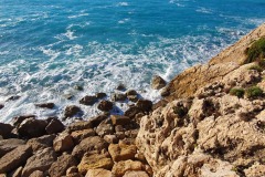 The ocean along the Promenade