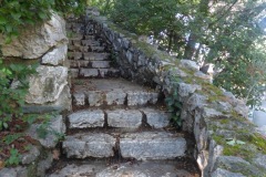 Stairs at Castle hill