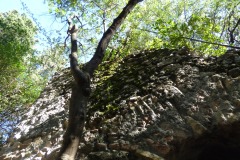 An old stone wall