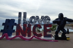 #I Love Nice sign