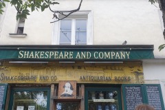 Shakespeare and co. shop front