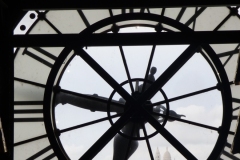 Sacre-Coeur seen through the clock face at the Musee d'Orsay