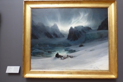 A snowy painting