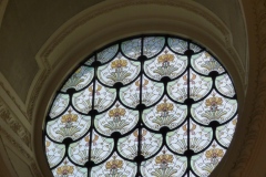 Stain-glass design in Le Petit Palais