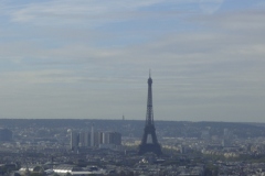 The Eiffel Tower as seen from Sacre-Coeur