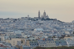 Sacre-Coeur as seen from the Eiffel Tower