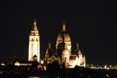 Sacre-Coeur at night